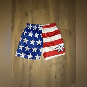Asspizza ‘Flag’ Mesh Shorts